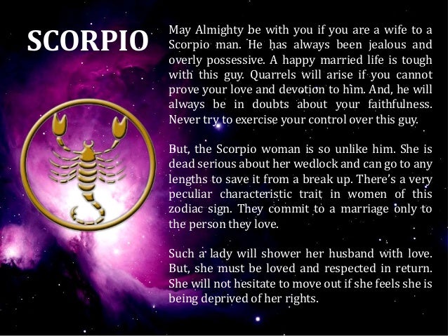 Scorpio man likes you